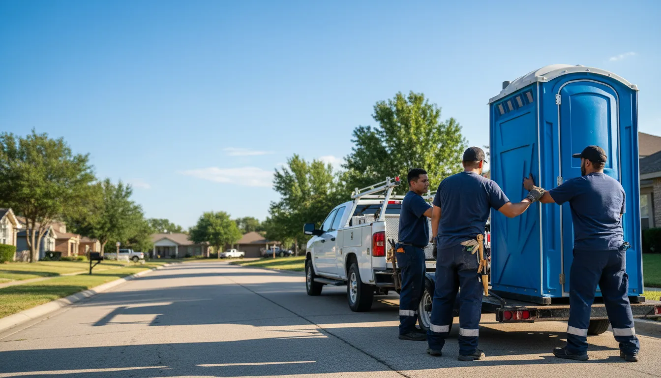 Portable Toilet Rental in Baton Rouge, LA near me